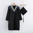 thumbnail image 4 of 1 Ensemble Belle Robe de Collation des Grades Tricotée en Polyester Toucher Festif Élégant pour Photographie, 4 of 9