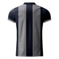 thumbnail image 5 of Sngxgn Shirts for Men - Short Sleeve Casual Polo Shirt(Navy,XXXXL), 5 of 5