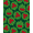 Green, Pattern 2, variant on ODIKA 4'x6' Machine Washable Non-Slip Area Rug, Winter Snowflake Latch Hook Pillow Cover DIY Kit with Canvas High Traffic Rug, Red, 635085