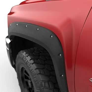 EGR BLF1024-Baseline Fender Flare Set Compatible with Select Chevy Silverado 1500 (07-13) & 2500/3500HD (07-14) Series Trucks - Textured ABS with Bolt On Look