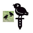 thumbnail image 3 of Estacas decorativas de hierro para jardín, estacas de pollito, adorno para exteriores, regalo, impermeables Estilo 1, 3 of 9