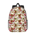 thumbnail image 1 of Easygdp Christmas Hat bear Mochila Ligera de 15 Pulgadas para Estudiantes, Mochila Cómoda para la Escuela y Viajes, Correas Ajustables, 1 of 6
