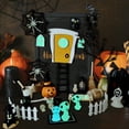thumbnail image 5 of FEBUD Halloween Miniatures Pumpkin Spider Skeleton Figurine Halloween Horror Toy Set Halloween Garden Landscape Mini Reusable Accessories For DIY Craft effectual, 5 of 9