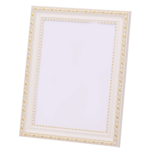 Gkeoshab Desktop Ornament photo rack Photo Frame European Style Photo Frame With Back Hook Tabletop Picture Frame For Home Decor Home & Garden