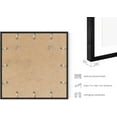 thumbnail image 4 of HAUS AND HUES Solid Oak Wood 20”x20” Picture Frames Matted to 16”x16” Set of 6 - Bulk Picture Frames Pack of 6, Square Frames 20x20, Square Black Picture Frames Bulk, Black Gallery Wall Frame Set, 4 of 6