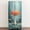 Color 1, variant on Self Adhesive Vinyl Refrigerator Wrap Set Celestial Sun Moon Floral Design Starry Sky Fantasy Door Mural Removable Fridge Sticker Peel and Stick Full Door Cover Decal Kitchen Bar Decor