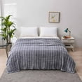 thumbnail image 4 of PATLOLLAV Winter Throw Blanket,Luxury Fluffy Queen Comforter,Warm Winter Comforter Queen Size,Faux Fur Queen Size Bedding Set,Plush Fuzzy Comforter Set for All Seasons,59×40 Inch, 4 of 5