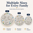 thumbnail image 6 of DIY Handprint Stepping Stone Kit for Kids, Large Garden Stone Kit Personalized Family Keepsake, Craft Gift Set for Indoor Outdoor Display (14 Inch), 6 of 7