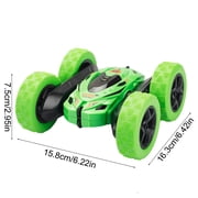 Nebwoak RC Stunt Car, 360 Flip Double Sided with 2.4GHz Remote, LED Lights, Rechargeable - Ki-ds Toy Remote Control Car