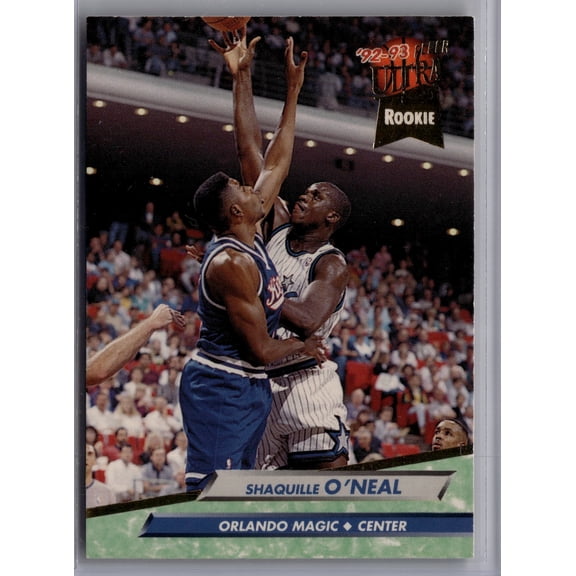 Fleer Ultra 1992 Shaquille O'Neal Rookie Card