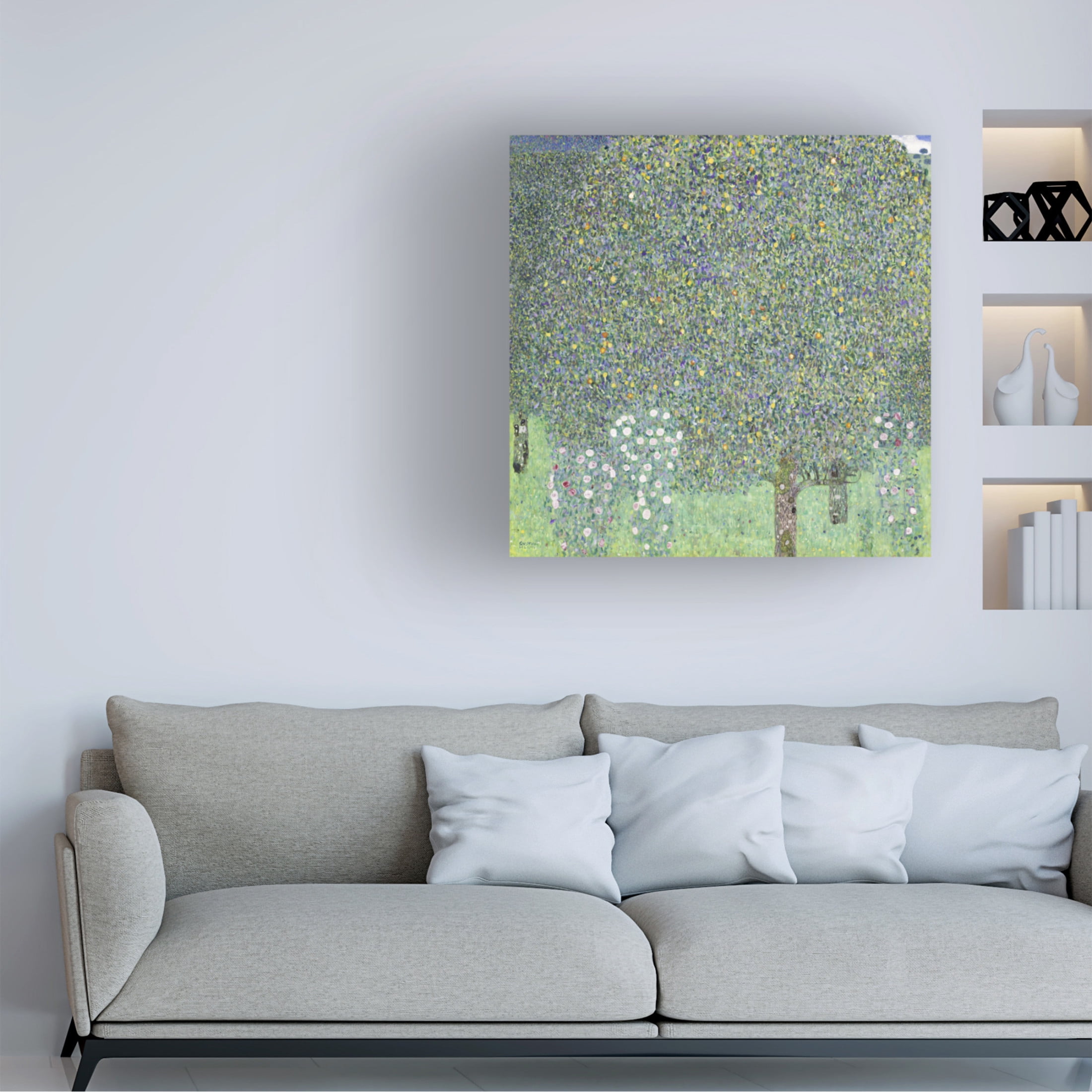 Trademark Fine Art Gustav Klimt Klimt Multicolor Landscapes III Canvas Wall Art