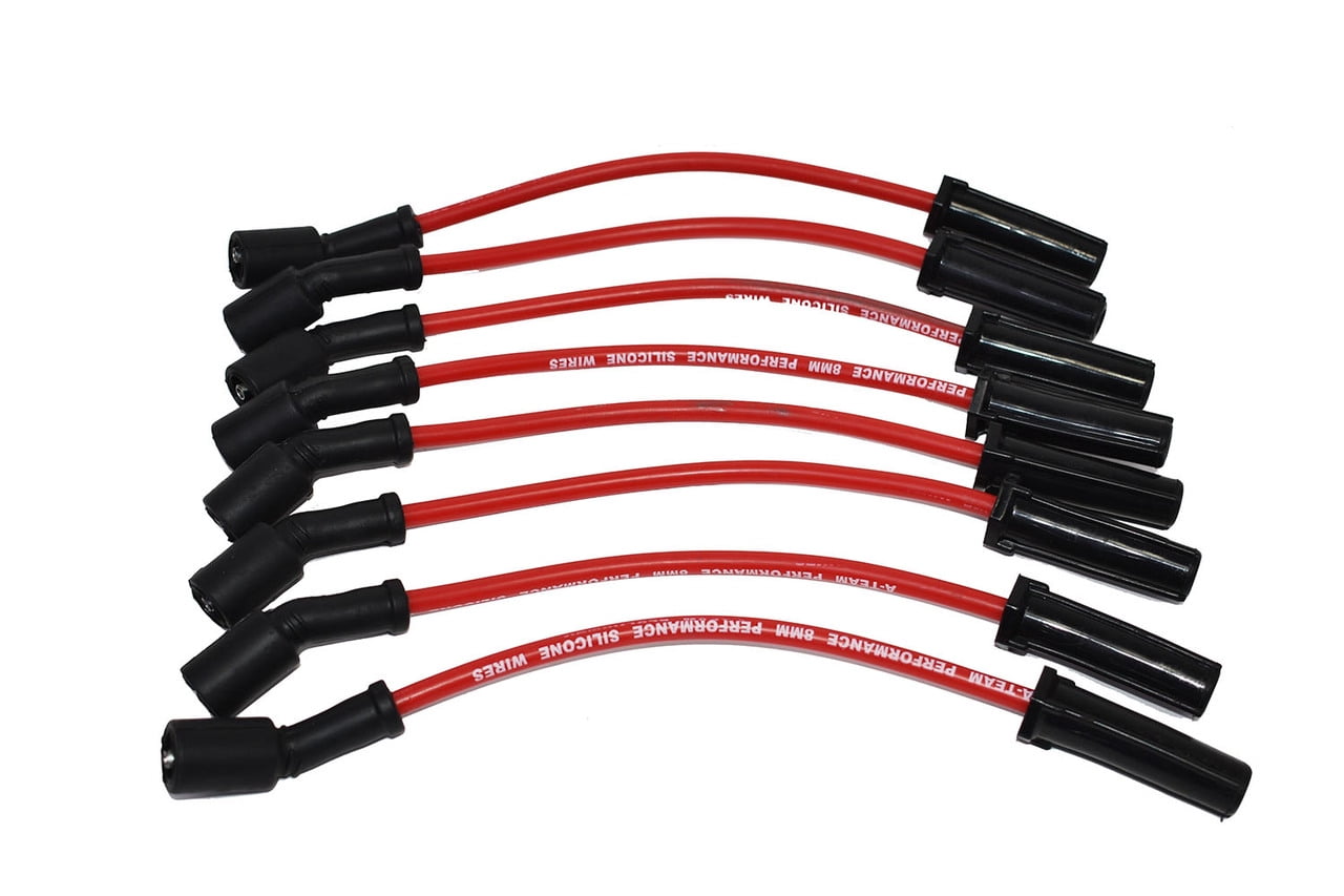 Parts & Accessories Car & Truck Ignition Systems RED Spark Plug Wires