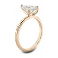 thumbnail image 4 of Cora Jewellery 3CT Pear Moissanite Solitaire Engagement Ring For Women, 18K Rose Gold, 4 of 5
