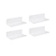 thumbnail image 1 of Estante de almacenamiento de pared acrílico sin perforaciones, estante flotante, estante de pared para cocina, baño, estante de pared de exhibición, 1 of 5