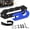 Blue, variant on AMBULL Towing Winch Fairleads with Tow Hook, UPGRADE Al Hawse Fairlead with G80 Heavy Duty Forged Steel Winch Hook for Electric Winch, 33000lb Break Strength, for Synthetic Rope Recorvery, BlackGray