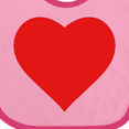 thumbnail image 4 of Inktastic Red Heart Boys or Girls Baby Bib, 4 of 4