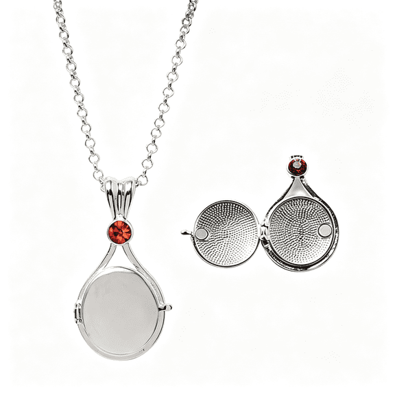 DESIGNICE Mermaid Locket Necklace Women Girls Pendant Gifts Classic Tv Show Jewelry Merch Classic Gift Locket Necklace