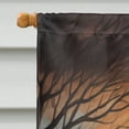 thumbnail image 4 of Chocolate Labrador Retriever Spooky Halloween House Flag, 4 of 7