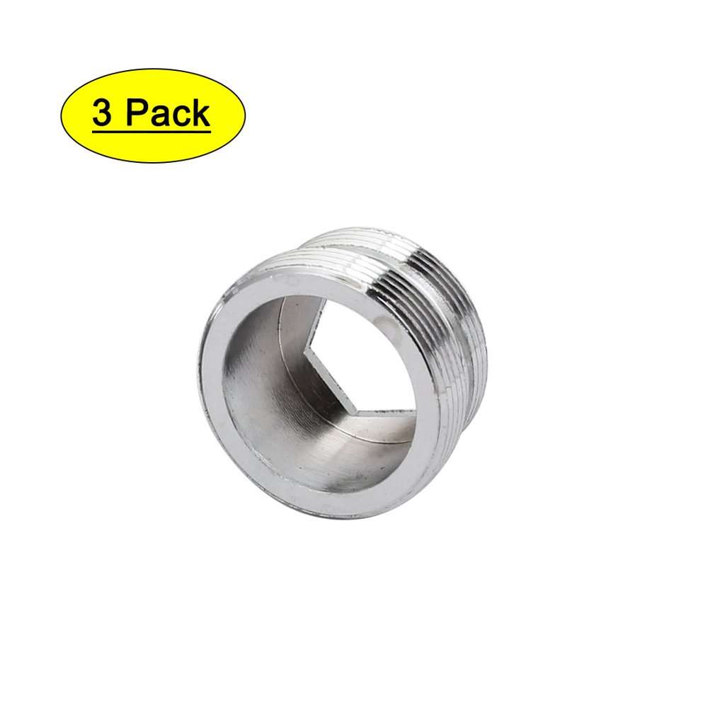 Unique Bargains 3pcs M24 to M22 Male Thread Water Purifier Faucet
