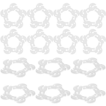 50 Pcs Balloon Arch Folder Clips Buckle Ballon Stands Balloons Connector Wedding Rings