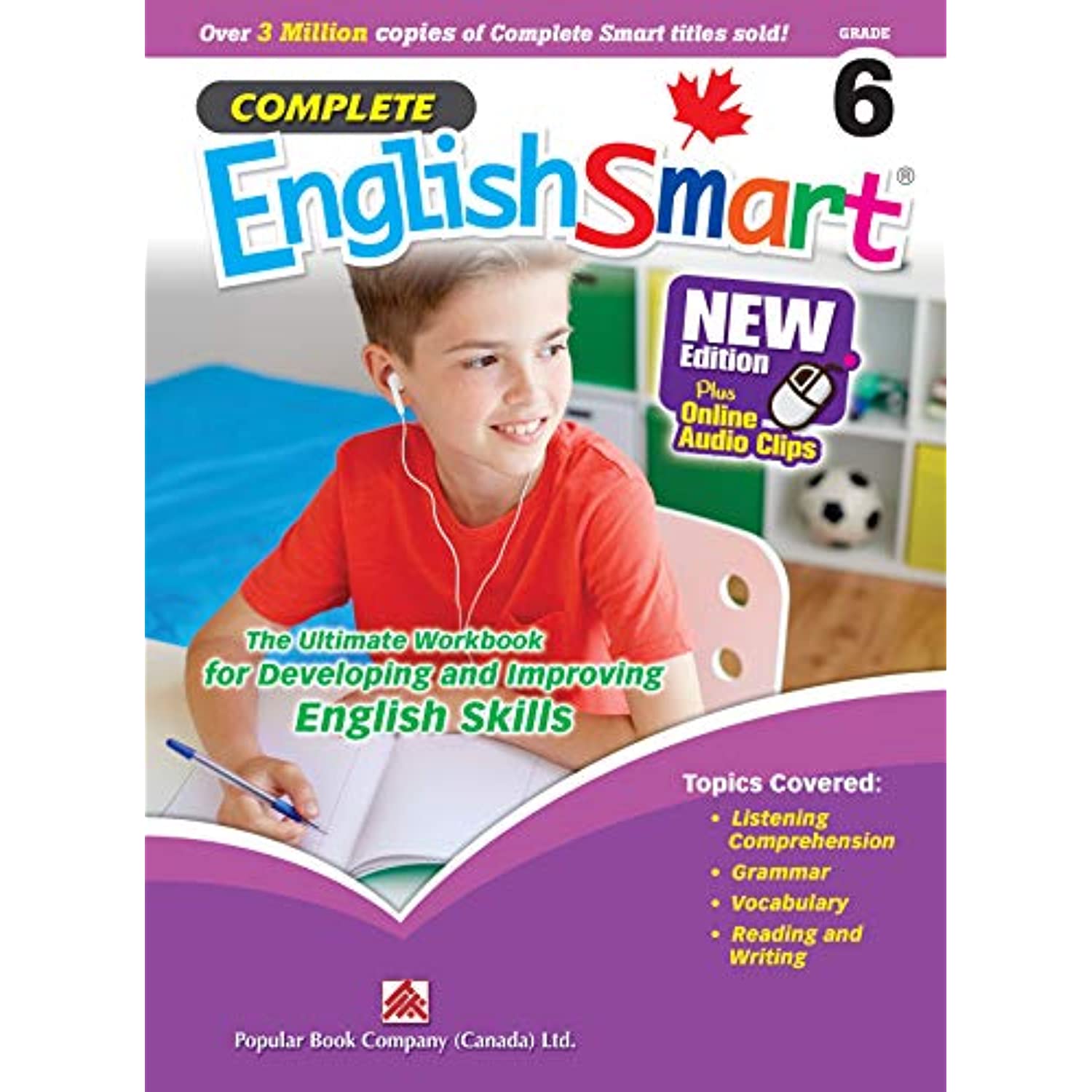 Grade　EnglishSmart　Canadian　Workbook　Curriculum　English　Complete　Edition)　(New　6:
