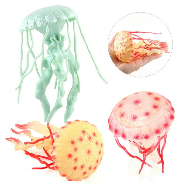 Figura De Medusa Realista De Plástico | JOKFEICE - Juguete Educativo, Decoración Para Tartas, Proyecto De Ciencia