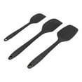 thumbnail image 4 of Cream Scraper, Flexible Non Stick Heat Resistant Spatula  For Pastry For Chocolate For Kitchen Black, 4 of 8