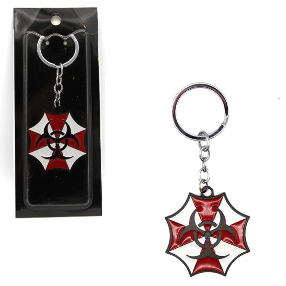 Bio Hazard - Resident Evil 2" Keychain Pendant