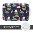 thumbnail image 2 of Rateoe Gnome With Mushroom Pattern Flannel Door Mat Indoor Outdoor Entrance, Waterproof All-Weather Doormat,Fade Resistant, Low Profile Entryway Mat 16x24in, 2 of 7