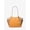 Orange Pop Multi, variant on Women's Large Chain MK Signature Shoulder Tote Handbag Purse Bag Tote Lady (DarkRaspberryMulti) 35S5STVE3B-984