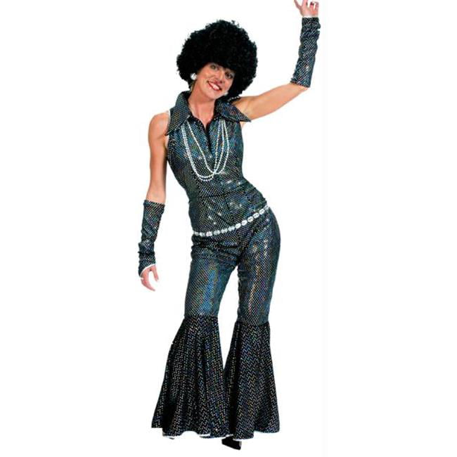 Boogie Queen Adult Halloween Costume - One Size - Walmart.com