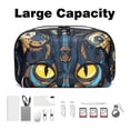 thumbnail image 3 of Cat Premium Oxford Cloth Waterproof Storage Box for USB Case, Charge Cord Organizer, and Digital Recorder Pouch - 5.9x9.44x3.14 in, 3 of 6