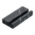 thumbnail image 1 of Soporte para tarjetas de visita para escritorio, soporte de tarjetas de visita de mármol, organizador de tarjetas, negro, 1 of 6