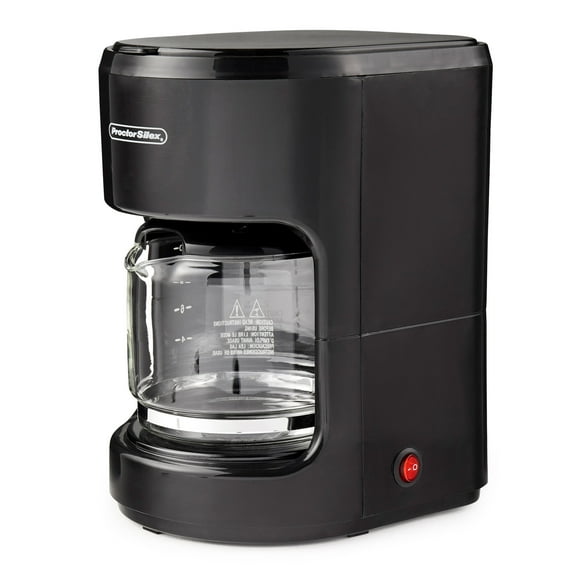 Proctor Silex Cafetière Goutte à Goutte 10 Tasses et Pot, Noir 48351