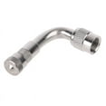 thumbnail image 2 of 2x Bent Valve Stem Extension Angle 90-Degree Silver Tire Wheel Car/Motorcycle/RV, 2 of 12