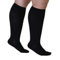 thumbnail image 5 of Extra Large Mojo Unisex Compression Knee High 20-30 mmHg - Black, 6X-Large, 5 of 18
