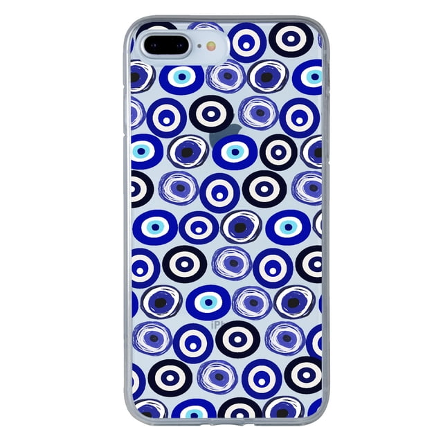 Funda Antigolpes Para iPhone 7 Plus ojo turco pincel, Uso Rudo, InstaCase Protector para iPhone 7 Plus antigolpes, Case anticaídas ojo turco pincel