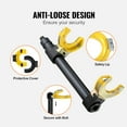 thumbnail image 4 of VEVOR Strut Spring Compressor Set, Macpherson Strut Spring Compressor Kit, Interchangeable Fork Strut Coil Extractor Remover Tool, with Yellow Protective Sleeve and Carrying Case, 4 of 9