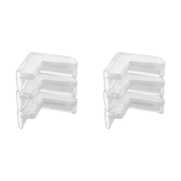 30 protectores de esquinas de seguridad transparentes para bebés, protectores anticolisión para mesas de té y escritorios.