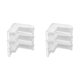 thumbnail image 1 of 30 protectores de esquinas de seguridad transparentes para bebés, protectores anticolisión para mesas de té y escritorios., 1 of 8