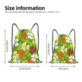 thumbnail image 2 of Xecao St. Patrick's Day3 Pattern Sports Drawstring Backpack - String Swim Gym Bag with Wet Proof Pocket for Women&Men-Small, 2 of 5