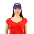 thumbnail image 2 of DALIX Rescue Mom Womens Baseball Cap Dad Hat in Purple, 2 of 7