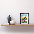 thumbnail image 2 of The Thatched Cottage Folk Art Artwork Framed Print Wall Art 9X7 Inch, 2 of 5