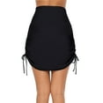 thumbnail image 5 of Sociala Women Solid Swim Skirt with Brief Skirted Swimsuit Bottom Tankini Shorts, 5 of 5