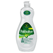 Palmolive Ultra Dishwashing Liquid Dish Soap, Pure + Clear Spring Fresh - 20 oz