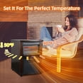 thumbnail image 6 of Elevon Indoor Space Heater, 1500W Infrared Quartz Cabinet Heater with Adjustable Thermostat and Overheat Protection, Ideal for Livingroom Office & Large Room, 6 of 6