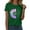 Green, variant on T Shirts For Women Womens Tops Fashion Workout T Shirts Athletic Plus Size Tops Summer Trendy Clothes Short Sleeve Spring Tee