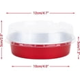 thumbnail image 2 of Mini Ramekins with Lids oz Disposable Aluminum Foil Cake Baking Tins Pans Creme Brulee Tart Pie Tins Silver Small Individual Round Containers Oven for Baking, 2 of 6