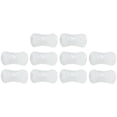 thumbnail image 2 of Bamboo Beads, 2026 New Black Transparent 8mm Bamboo Joint Plastic Craft Beads, DIY Bracelet Necklace Accessories,White(10pcs), 2 of 5