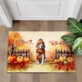 thumbnail image 4 of Happy Thanksgiving Beagle Give Thanks Fall Beanie Scarf Welcome Doormat Beagles Dog Lover Gifts Idea Indoor Outdoor Welcome Mat - 00020, 4 of 5